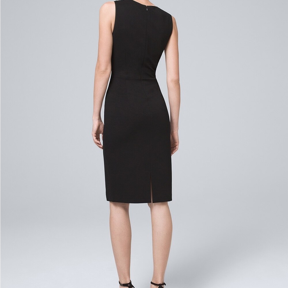 WHBM New Contrast Piping Dress Size 2 NWT - Picture 4 of 6
